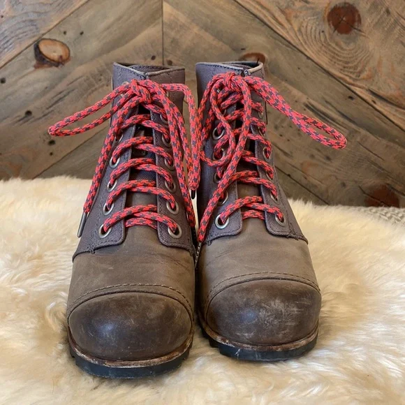 Sorel 1964 PDX Wedge Boot Lace Up 7.5 - Picture 4 of 12